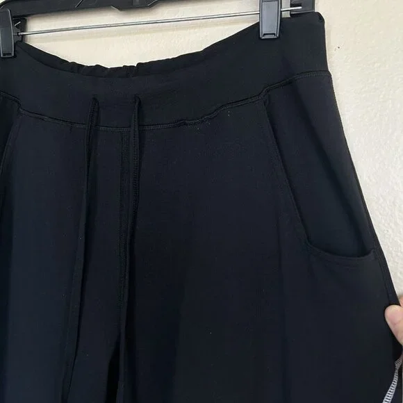 Lululemon Athletica Joggers Black Cotton Blend Sweatpants Men's Large Tall 43.5” - Picture 10 of 15